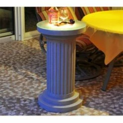 Wiesemann | Dekosäule "San Luca 266" | 435 X 758 Mm | Stucksäule | Beschichtet | Beleuchtet -Profistuck Verkäufe san luca 266 1 b wei 1280x1280