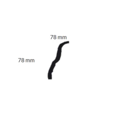 PROVISTON | Gipsleiste Offenbach | Echter Gipsstuck | 78 X 78 X 1200 Mm | Stuckleisten Aus Gips 10 PROVISTON | Gipsleiste Offenbach | Echter Gipsstuck | 78 X 78 X 1200 Mm | Stuckleisten Aus Gips -Profistuck Verkäufe skizze offenbach 1280x1280