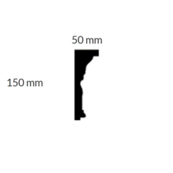 PROVISTON | Gipsleiste Wuppertal | Echter Gipsstuck | 50 X 150 X 1200 Mm | Stuckleisten Aus Gips 15 PROVISTON | Gipsleiste Wuppertal | Echter Gipsstuck | 50 X 150 X 1200 Mm | Stuckleisten Aus Gips -Profistuck Verkäufe skizze wuppertal 1280x1280