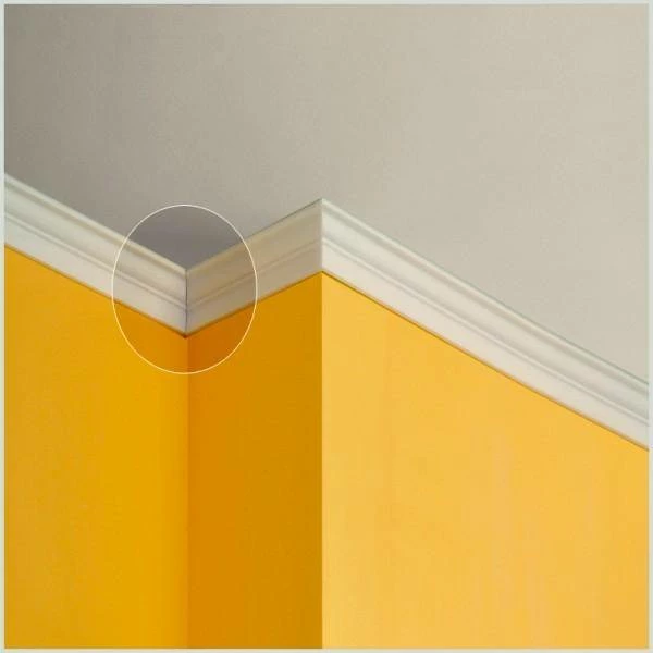 Wiesemann | Innenwinkel "Stockholm 24" | Polystyrol | 60 X 44 X 200 Mm | Weiß | Stuckleisten Winkel 5 Wiesemann | Innenwinkel "Stockholm 24" | Polystyrol | 60 X 44 X 200 Mm | Weiß | Stuckleisten Winkel – Bild 3