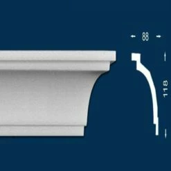 Wiesemann Stuckleiste London 11 Polystyrol 88 X 118 X 2000 Mm Deckenleiste Weiß 12 Wiesemann Stuckleiste London 11 Polystyrol 88 X 118 X 2000 Mm Deckenleiste Weiß -Profistuck Verkäufe stuckleiste london11 1280x1280