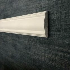 PROVISTON | Gipsleiste Wolfsburg | Echter Gipsstuck | 26 X 100 X 1000 Mm | Stuckleisten Aus Gips