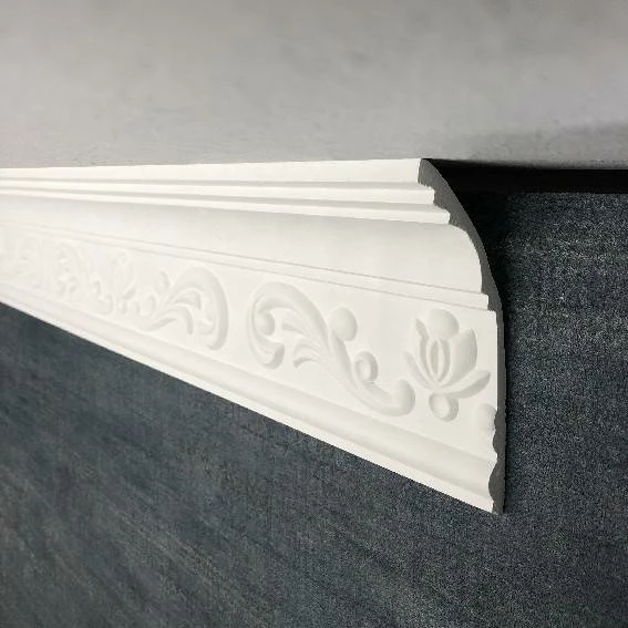 PROVISTON | Gipsleiste Mainz | Echter Gipsstuck | 80 X 112 X 1200 Mm | Stuckleisten Aus Gips 5 PROVISTON | Gipsleiste Mainz | Echter Gipsstuck | 80 X 112 X 1200 Mm | Stuckleisten Aus Gips – Bild 3