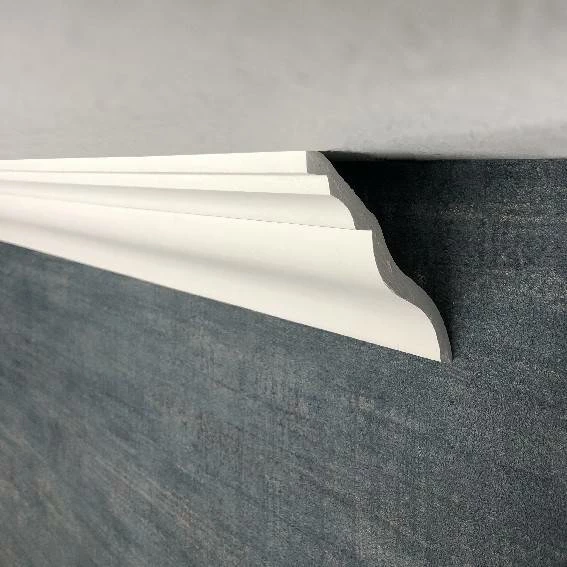 PROVISTON | Gipsleiste Offenbach | Echter Gipsstuck | 78 X 78 X 1200 Mm | Stuckleisten Aus Gips 3 PROVISTON | Gipsleiste Offenbach | Echter Gipsstuck | 78 X 78 X 1200 Mm | Stuckleisten Aus Gips