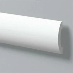 NMC Zierleiste "Turin" | WD3 WALLSTYL® Wandleiste | 15 X 70 X 2000 Mm | Polystyrol | Weiß -Profistuck Verkäufe wd3 1280x1280
