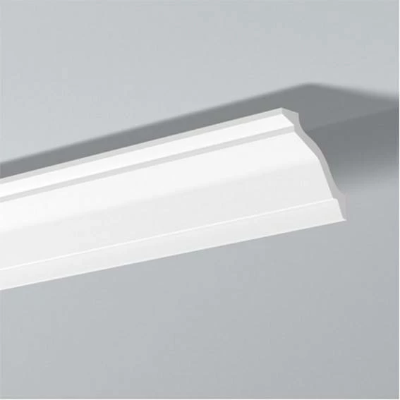 NMC Stuckleiste "Barcelona" | WT26 WALLSTYL® Deckenleiste | 75 X 75 X 2000 Mm | Polystyrol | Weiß 5 NMC Stuckleiste "Barcelona" | WT26 WALLSTYL® Deckenleiste | 75 X 75 X 2000 Mm | Polystyrol | Weiß – Bild 3